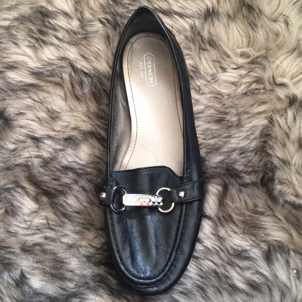 Coach Black Loafer Flats Amputee Left Shoe Single
